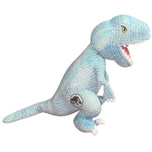 Jurassic Park World Blue T-Rex Velociraptor Dinosaur Plush Stuffed Animal toy